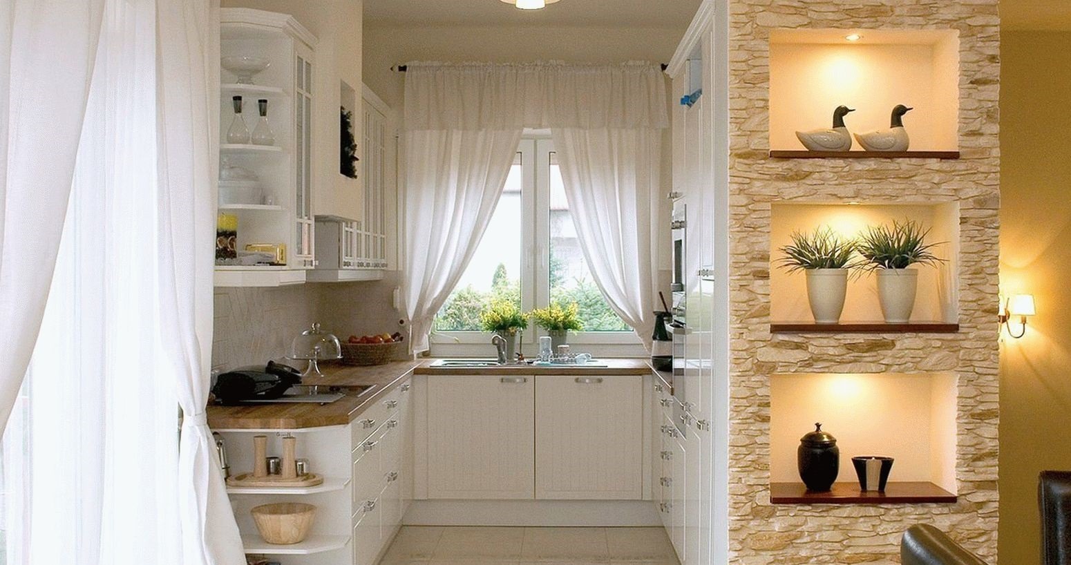 Искусственный камень в интерьере кухни (37 фото) - красивые картинки и HD фото